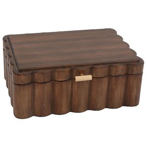 Wooden Jewelry <b>Box</b> Large Capacity Storage With Lid For Gold <b>Earrings</b> And Other Jewelry Organizers - Product Image 4