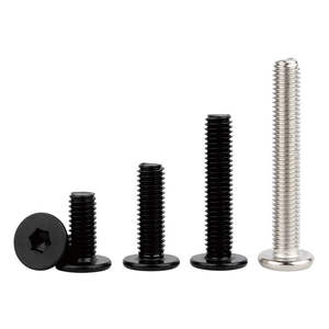 Tornillo de máquina de cabeza plana delgada hexagonal Tornillo cruzado Phillips para máquina M1 M1.2 M1.4 M1.6 M2 M2.5 M3 M4 M5 M6 M8 - Product Image 6