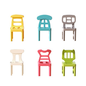 Chaises empilables en plastique pour enfants de 2 à 4 ans, jouet éducatif pour jouer en intérieur - Product Image 4