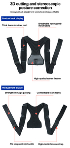 Correttore Posturale Elastico Traspirante per Spalle e Schiena, Regolabile, Direttamente dalla Fabbrica - Product Image 5