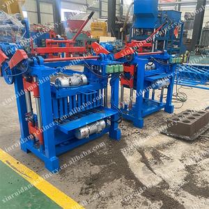 Mükemmel Performanslı Beton Tuğla Yapma Makinesi Kilitli Parke Taşı Yapma Makinesi Yarı Otomatik Delikli Tuğla Yapma Makinesi - Product Image 2