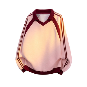 Jersey de estilo informal de invierno XL para hombre, sudaderas de tela de punto de retazos de Color sólido, estampado Digital, temporada de otoño - Product Image 1