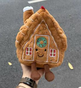 Poupée de Noël Jc, maison en pain d'épices, XINGX, biscuit en pain d'épices, homme en pain d'épices, arbre en biscuit de Noël, poupée en peluche, cadeau, cloche, ventilateur - Product Image 6