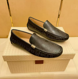 Mocassins en cuir pour hommes, chaussures de conduite basses à enfiler, antidérapantes, respirantes, légères, printemps-été, vente en gros, chaussures classiques - Product Image 6