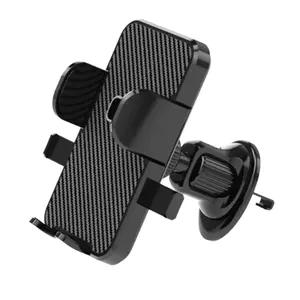 Universal 17mm Ball Head Mobile Phone Holders for Car Adjustable Metal Hook Clip Air Vent Car Phone Holder