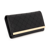 Dompet wanita pengait logam desain mode dompet wanita merek dompet wanita mewah grosir kualitas terbaik dompet tempat kartu wanita