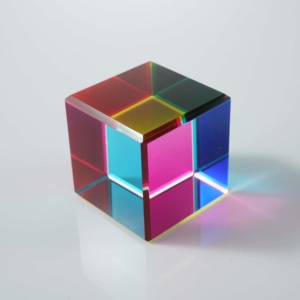 Ornement en cristal dichroïque changeant de couleur, fusion de couleurs <span class=keywords><strong>CMY</strong></span>, artisanat en verre pour la décoration de la maison, accessoire de photographie, cadeau créatif - Product Image 1