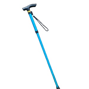 Bastón de Aluminio para Personas Mayores, 5 Secciones, Telescópico, Antideslizante, Retráctil, para Senderismo y Trekking - Product Image 5