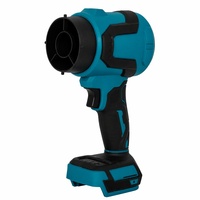 Souffleur sans fil professionnel 21V, 2 vitesses, batterie lithium, nettoyeur de feuilles et de poussière électrique, kit d'outils de jardinage, boîte