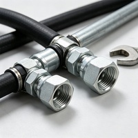 Connecteur de tuyau hydraulique femelle Seal-Lock série 43 1JS43-8-8 ORFS en acier au carbone forgé avec logo personnalisé