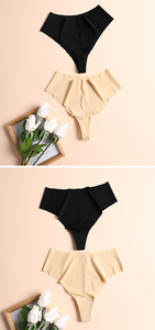 Culottes invisibles sans coutures respirantes pour le sport, le <span class=keywords><strong>yoga</strong></span> et la gym, anti-effet camel toe, sous-vêtements féminins - Product Image 5