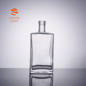 Bottiglia di Vino in Vetro Trasparente Personalizzabile da 700 ml con Collo Filettato, Adatta per Whisky, Vodka <span class=keywords><strong>e</strong></span> Vino - Product Image 6