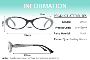 Nouvelle Arrivée 2026 – Lunettes de Lecture Élégantes Anti-Lumière Bleue Unisexe, Monture Ovale en PC, Verres Transparents Brillants – Vente en Gros - Product Image 3