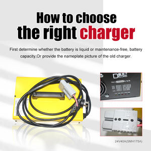 Cargador de Batería de Plomo-Ácido de 12V 24V 36V 48V 60V de Operación Sencilla Resistente a Altas Temperaturas para Automóvil Eléctrico / Montacargas - Product Image 2