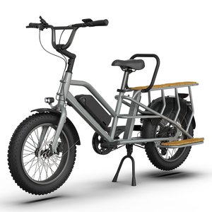 48V 500W deux roues E-<span class=keywords><strong>Cargo</strong></span> Bakfiets <span class=keywords><strong>vélo</strong></span> <span class=keywords><strong>cargo</strong></span> <span class=keywords><strong>électrique</strong></span> gros pneu 2 personnes avec bon prix <span class=keywords><strong>vélo</strong></span> <span class=keywords><strong>cargo</strong></span> longue queue - Product Image 1