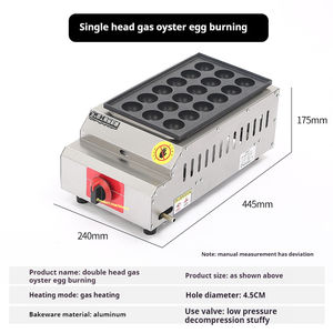Machine à Takoyaki à gaz commerciale à <span class=keywords><strong>prix</strong></span> d'usine Nouvelle condition en acier inoxydable Mesin géant Octopus Ball Groll Maker - Product Image 6