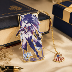 Marque-page en métal en acier inoxydable, personnalisé avec logo de personnage de dessin animé, vente en gros d'usine, pour collection et cadeaux - Product Image 1