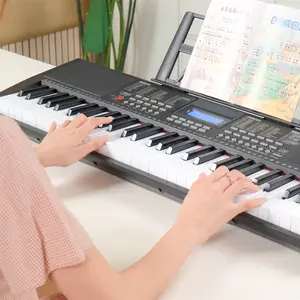 Nouvel instrument de musique écran LCD 61 touches clavier Piano électronique clavier électronique avec lecteur MIDI et MP3