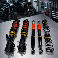 Amortisseur monotube réglable en longueur, kit de suspension réglable en hauteur pour Honda Fit GK3