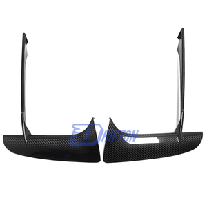 Corvette C8 Stingray - Nuevas rejillas de ventilación del parachoques delantero de fibra de carbono seca con tejido 3K/6K/12K para Chevrolet Z51 2020-2026 - Product Image 3