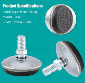 Tavolo mobile universale sedia piedino moderno Design in plastica regolabile per uso armadio in cucina da filettato - Product Image 6