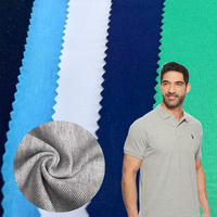 Tela de Punto Jersey de Poliéster/Algodón Elástica, Transpirable y Absorbente de Humedad, Suministro Directo de Fábrica, Peso Pesado 210 GSM