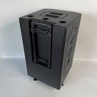 Altavoz inalámbrico activo para exteriores de 600W Altavoz de barra de sonido portátil TWS Bt Altavoz de audio profesional con 2 micrófonos inalámbricos
