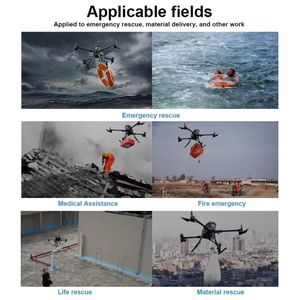 Producto de primer nivel CZI TH4 V2 Drop Kit para DJI <span class=keywords><strong>Matrice</strong></span> <span class=keywords><strong>210</strong></span> V2 / M300 RTK Drone Carga útil 40kg para rescate de emergencia - Product Image 6