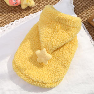 Abrigo de Invierno para Mascotas Pequeñas Star Prince, Pijama con Capucha de Forro Polar Grueso y Cálido, Chaleco Adorable para Perros Bichón, Pomerania, Toy, Gatos y Cachorros - Product Image 5