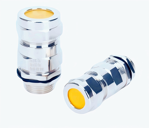 Đôi nén bọc thép RoHS công nghiệp sử dụng chống cháy nổ IP66 không thấm nước exd Cable gland 5-54 Mét đường kính cáp - Product Image 1