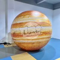 3M 4M 5MCustom Made Sci-Fi Inspiré Géant Gonflable Planète Jupiter pour la Publicité