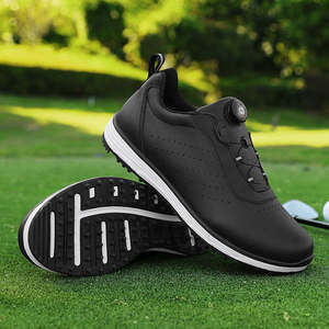 <span class=keywords><strong>Zapatos</strong></span> de viaje informales de nuevo estilo para hombre, <span class=keywords><strong>zapatos</strong></span> de <span class=keywords><strong>golf</strong></span> impermeables de alta calidad con suela gruesa y cordones bajos transpirables - Product Image 5