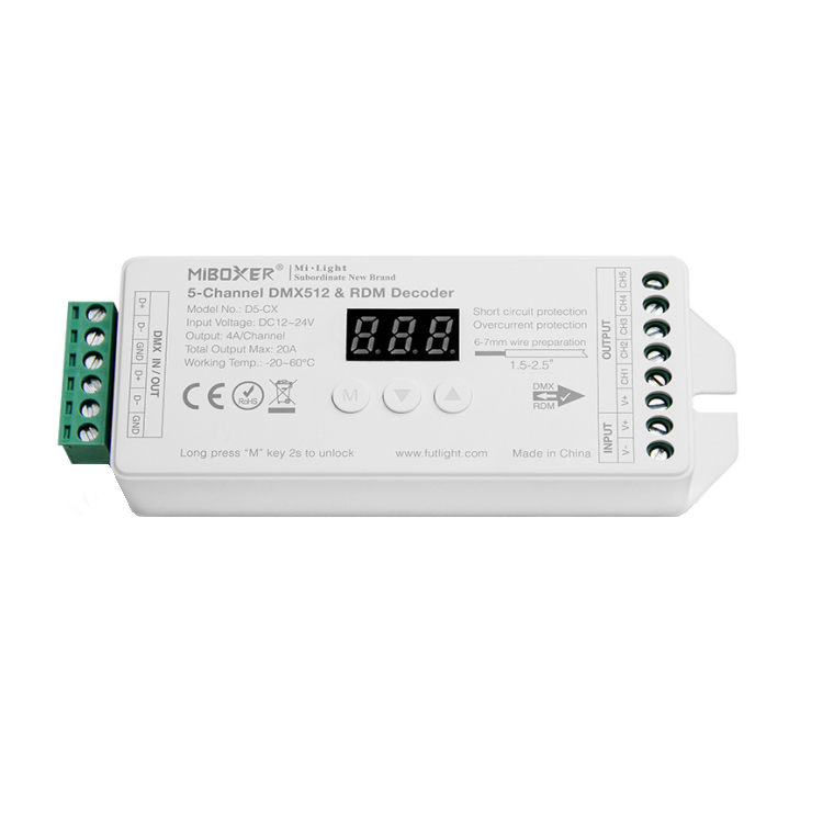 D5-CX DMX512 Maestro