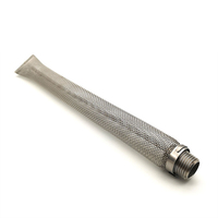 Tube filtrant en acier inoxydable pour bière, tube filtrant tissé en peau de raisin 304 pour boissons
