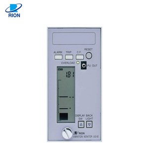 Monitor de Vibraciones RION UG-50 con Pantalla Digital, Alarma y Función de Reinicio para Uso Industrial - Product Image 2