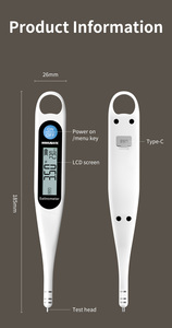 IP65 مقاوم للماء مقياس الملوحة الرقمي محمول مقياس الملوحة الغذاء اختبار - Product Image 3
