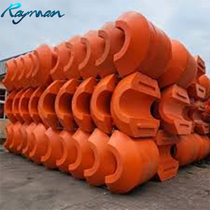 Baggerrohr-Schwimmer mit PU-Schaum Kundenspezifische Farbe PE-Rohrschwimmer für Offshore- und <span class=keywords><strong>Onshore</strong></span>-Pipeline-Floating 125 220 250 - Product Image 4