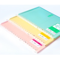 360 Binding Ring Notebook Kunststoff Ring Binder 360 Over Turn Viele DIY Löcher Abnehmbares Briefpapier