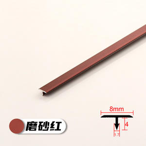 Modern T-Shaped Trim Wall Base Molding <b>Aluminum</b> Alloy for Villa Ceiling Decoration Durable Hospital Ceramic Tiles & Ceilings - Product Image 6