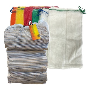 卸売業者UV 40L 60LリサイクルPPネット袋薪メッシュプロデュースバッグジャガイモ玉ねぎ用 - Product Image 4