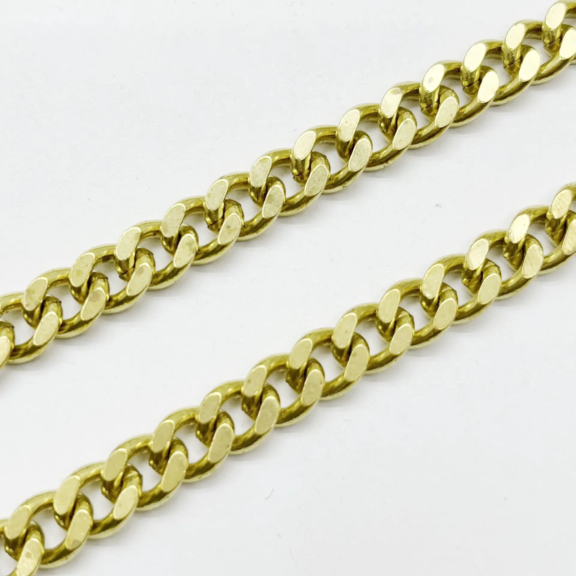 Brass jewelry chains fancy charm raw brass chain for jewelry findings & components