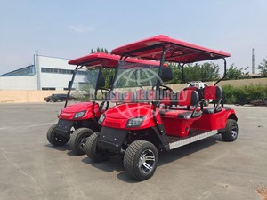 รถกอล์ฟไฟฟ้า 4 ที่นั่ง ระยะไกล แบตเตอรี่ลิเธียม 72V 4 ล้อ ปลอดภัย มั่นคง รุ่นใหม่ ปี 2026 จากโรงงานโดยตรง - Product Image 3