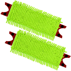 Almohadillas de microfibra para fregona de chenilla, repuesto para <span class=keywords><strong>Vileda</strong></span> <span class=keywords><strong>Ultramax</strong></span> Spray, almohadillas de tela para fregona plana EasyWring de microfibra - Product Image 5