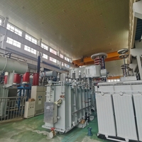 Transformateur de puissance haute efficacité 20 MVA 46 kV/10 kV pour la distribution d'énergie à forte demande dans les centres commerciaux.