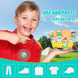 Patch anti-moustiques, autocollants anti-moustiques pour enfants, ingrédients à base de plantes, huile essentielle de citronnelle naturelle, patch anti-insectes sans DEET - Product Image 4