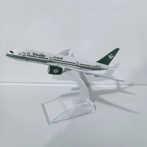 Modelo de Avión de Metal Fundido a Presión de 16 cm de Saudi <span class=keywords><strong>Arabian</strong></span> <span class=keywords><strong>Airlines</strong></span> Boeing 787-10 para Exhibición, Suministro de Fábrica - Product Image 6