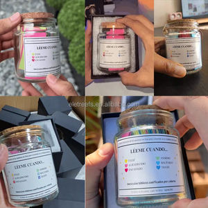 Cadeau d'affaires 1 Set Verre Espanol Espagnol Espagne Émotions et Sentiments <span class=keywords><strong>Jésus</strong></span> Bible Versets Pot en Espagnol - Product Image 3