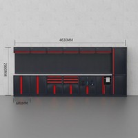 Armoire à outils personnalisée OEM, unités de rangement de garage, établis modulaires, armoire à tiroirs, combinaison d'atelier, coffre à outils robuste