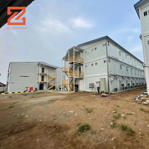 Zincato acciaio pieghevole contenitore <span class=keywords><strong>casa</strong></span> industriale prefabbricato staccabile unità per le scuole Home office pannello Sandwich <span class=keywords><strong>architettura</strong></span> - Product Image 3
