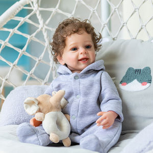 Pas cher NOUVEAU 55Cm Full Body Soft Silicone Real Touch Reborn Baby Boy Doll <span class=keywords><strong>Yannik</strong></span> Ideal Gifts For Children Bath Toy Kids - Product Image 4